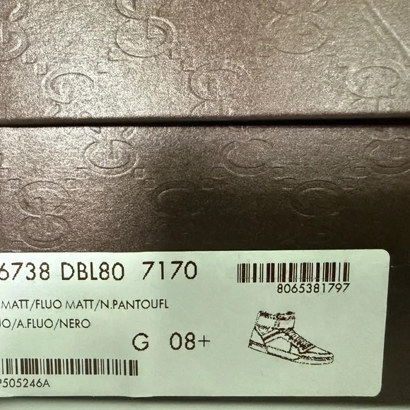 Men's Gucci High Top Sneakers